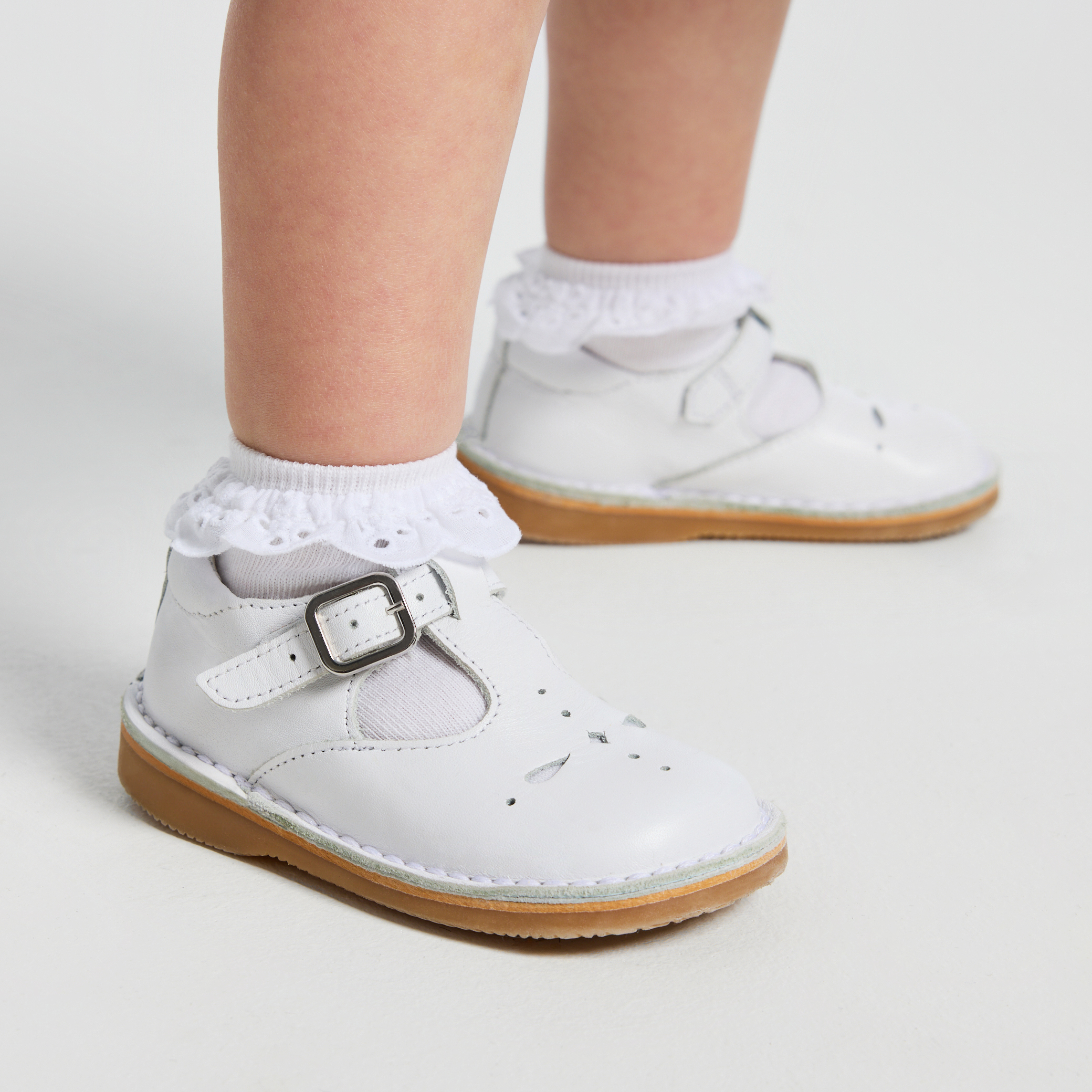 Jacadi - Calcetines con volantes de bebé niña - Blanco Jacadi