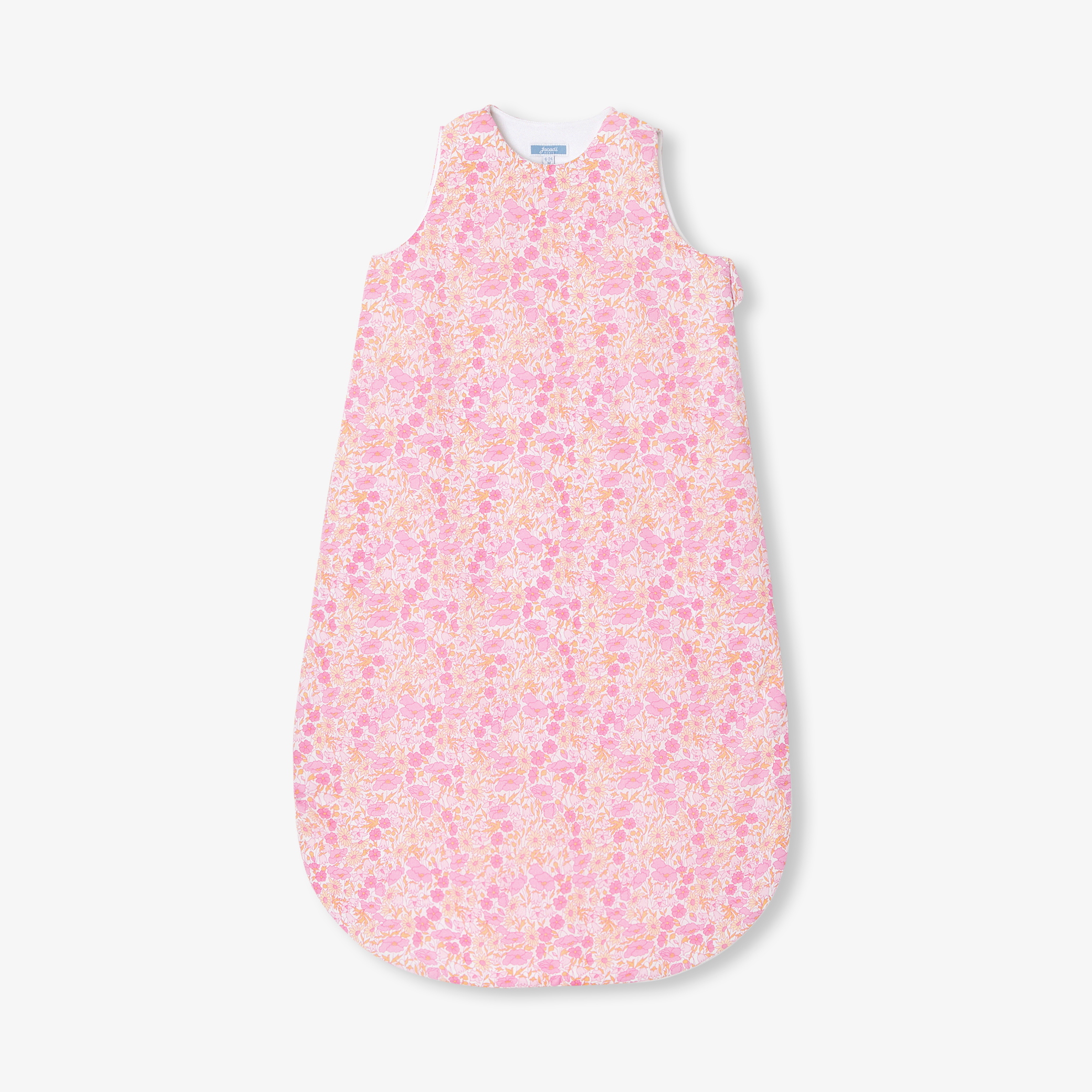 Jacadi - Saco evolutivo de Liberty 6-24 meses bebé niña - Rosa/multico
