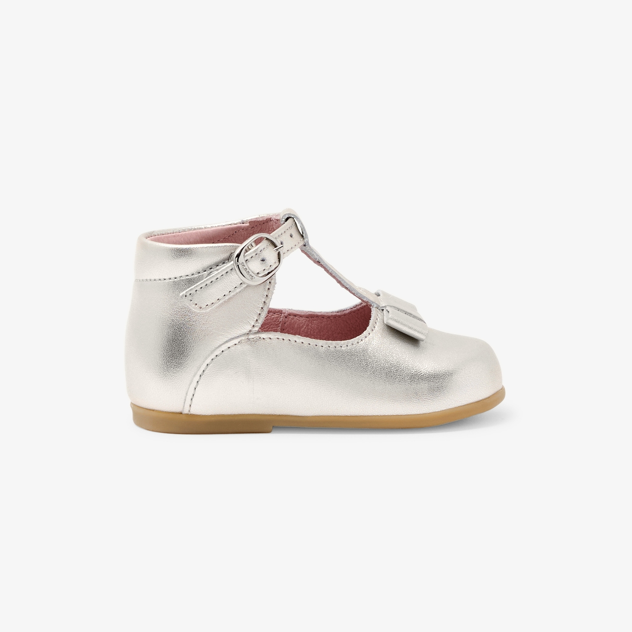 Jacadi - Zapatos salomé primeros pasos para bebé niña de piel irisada - Oro