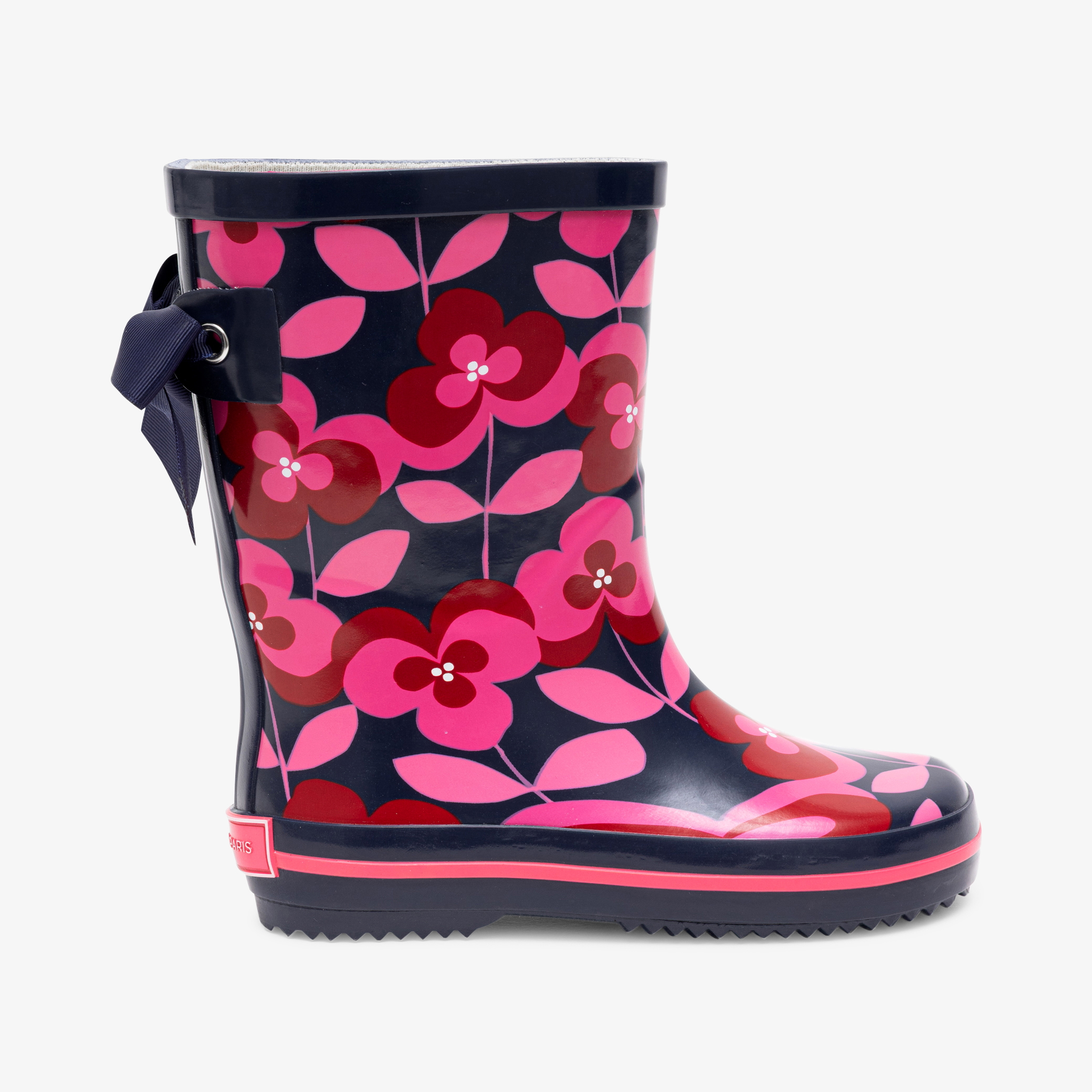 Jacadi - Botas de lluvia para niña - Marina/multico